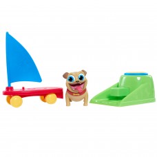 Puppy Dog Pals Figures On The Go - Rolly w Sailboard n Launcher   565266229